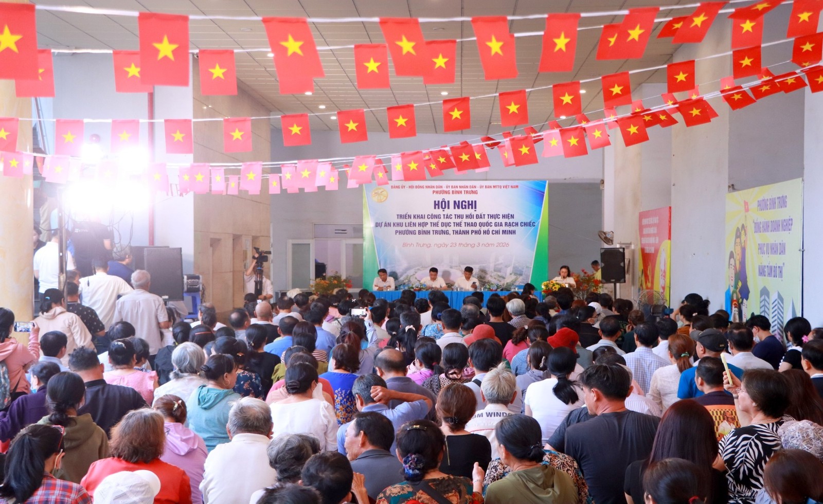 7 BƯỚC THU HỒI ĐẤT Dự án Khu Liên hợp thể dục thể thao quốc gia Rạch Chiếc