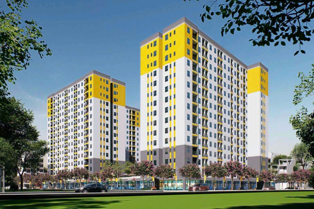 B-One Lumi là dự án nhà ở xã hội nằm trong khu đô thị Bcons City Life, đường Tố Hữu, phường Tân Uyên, TP.HCM