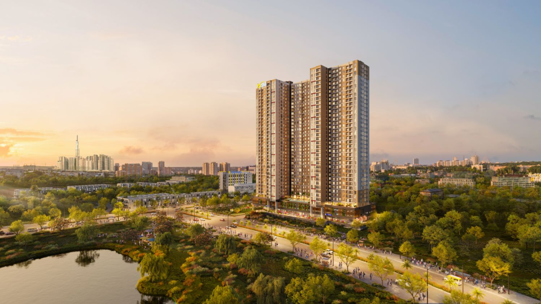 Bcons Aria tọa lạc tại phường Đông Hòa, TP.HCM