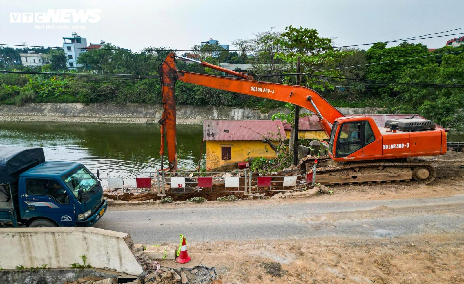 Cận cảnh dự án hơn 920 tỷ đồng chống ngập cho loạt khu đô thị phía Bắc Hà Nội