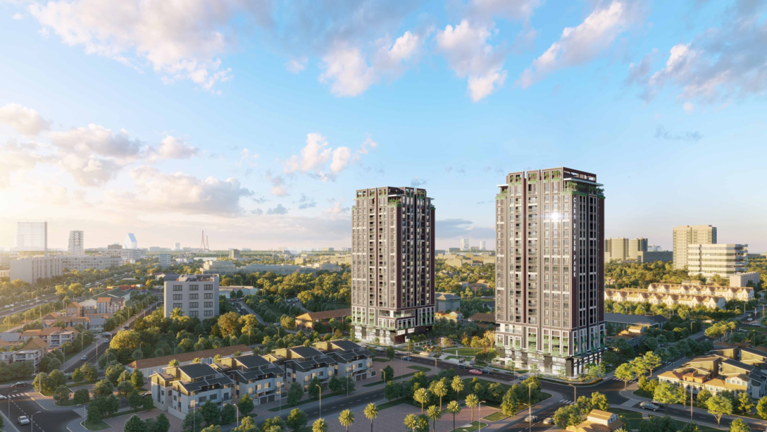 Cara River Park tọa lạc tại khu đô thị Nam Cần Thơ, đường Vũ Đình Liệu, phường Cái Răng,TP.Cần Thơ
