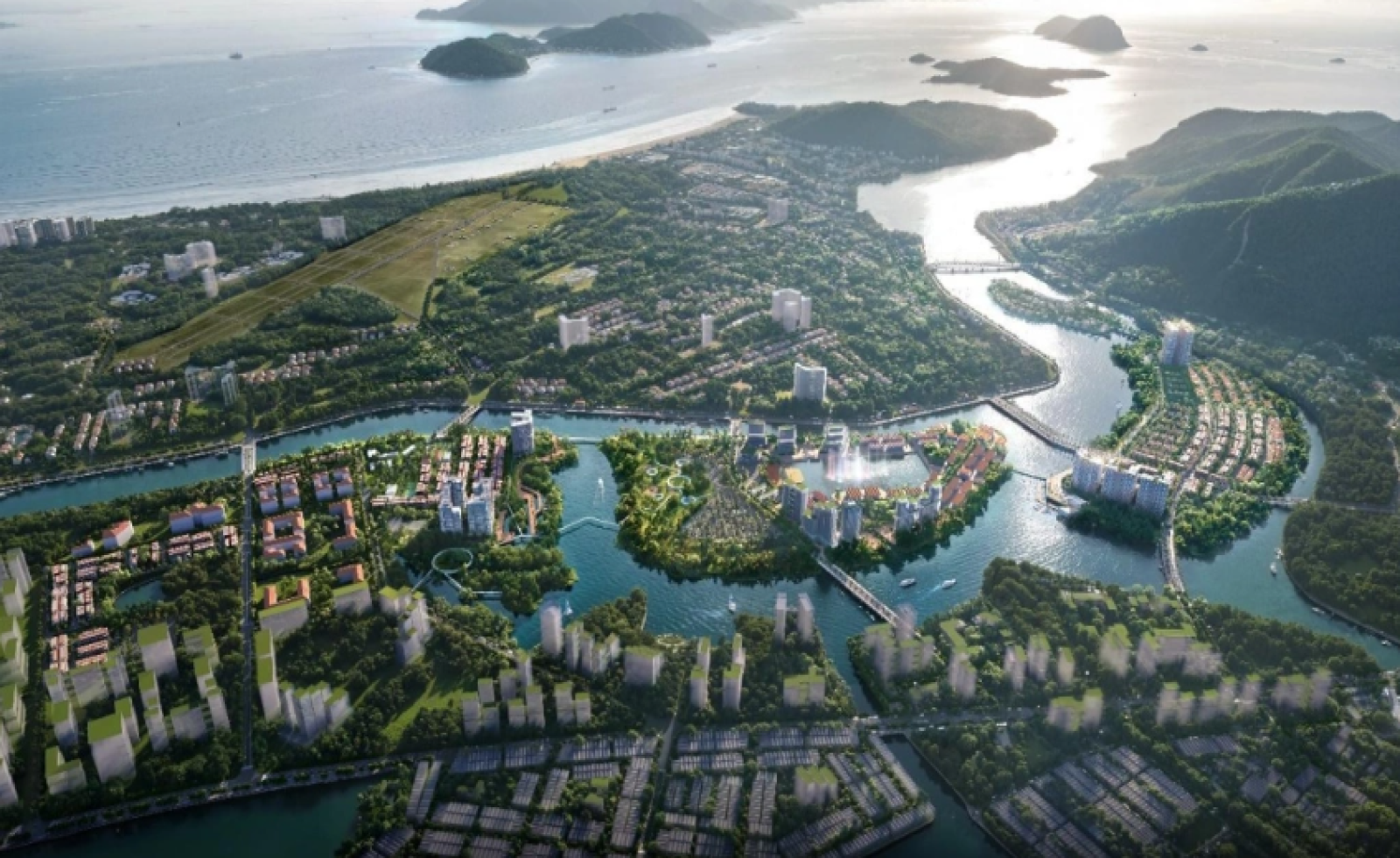 Charmora City phát triển theo mô hình 'thành phố đảo quốc tế'