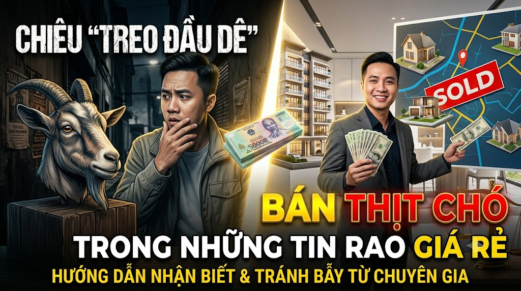 Chiêu “Treo Đầu Dê, Bán Thịt Chó” Trong Những Tin Rao Giá Rẻ