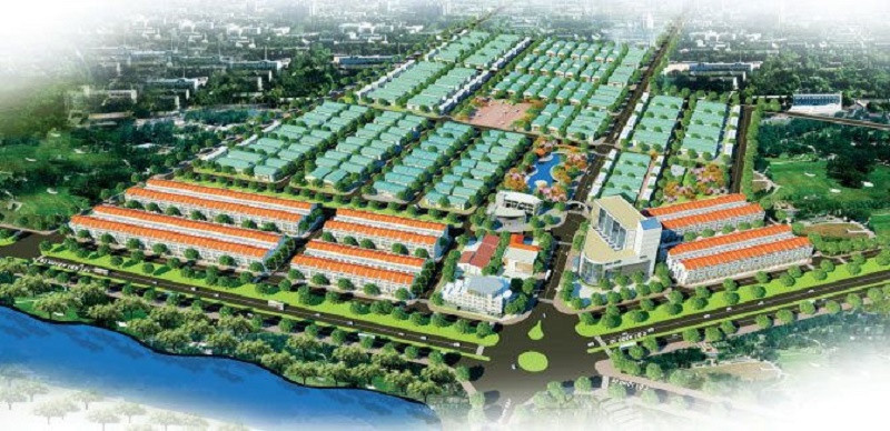 Cụm công nghiệp Hưng Long được triển khai tại khu vực xã Hồng Châu và xã Khúc Thừa Dụ, TP.Hải Phòng