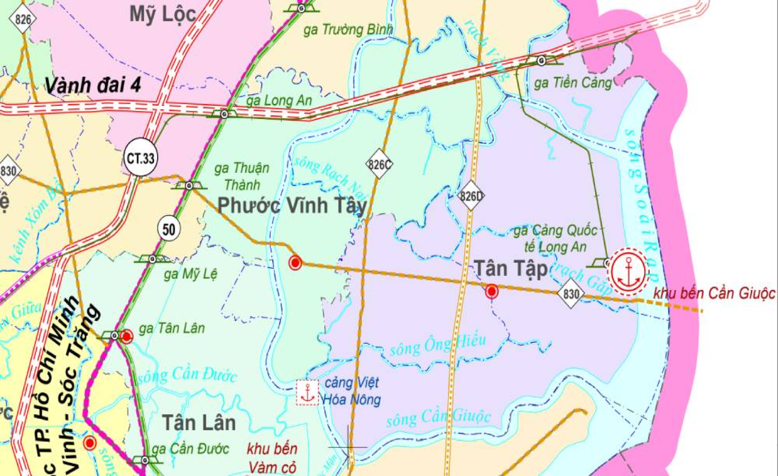 Đang niêm yết phương án bồi thường tuyến đường dài nhất Đông Nam Bộ: Đất Tân Tập đền bù gần 9 triệu đồng/m2