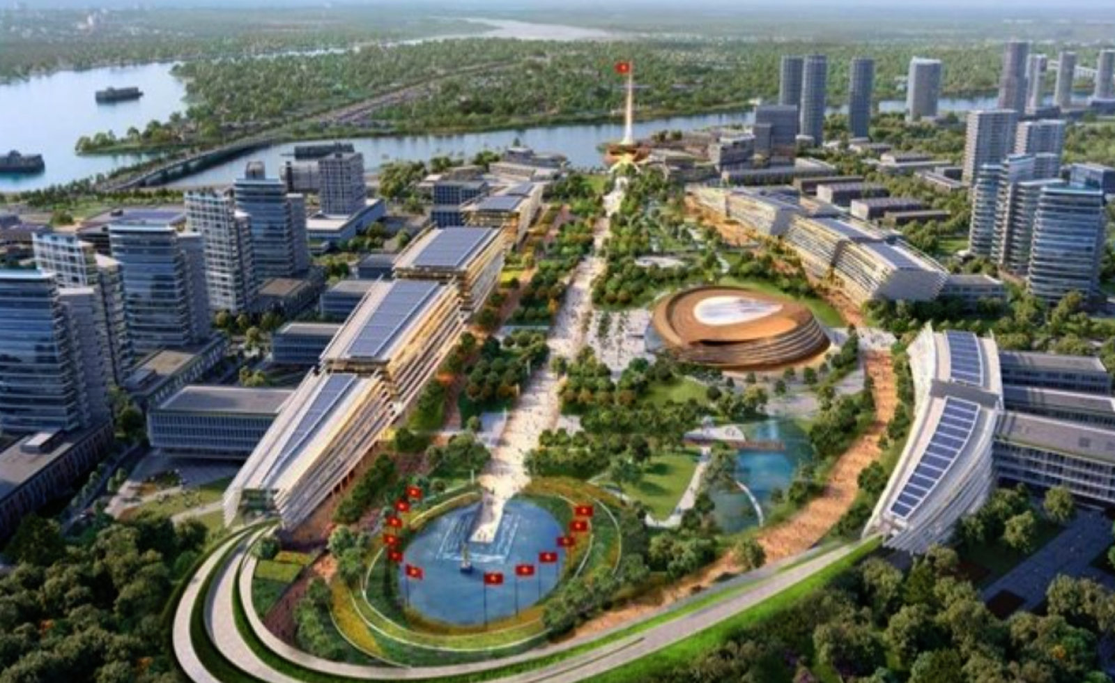 Đồng Nai duyệt kết quả thi tuyển kiến trúc Trung tâm chính trị - hành chính