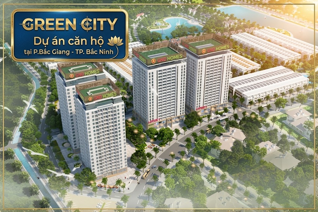 Dự án căn hộ Green City: tại  P.Bắc Giang-TP. Bắc Ninh