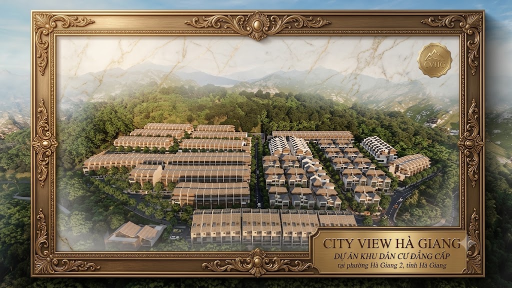 Dự án khu dân cư City View Hà Giang: tại phường Hà Giang 2, tỉnh Hà Giang