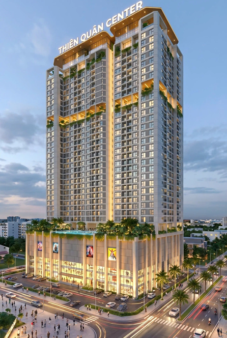 Dự án Thiên Quân Center tọa lạc tại phường Cái Răng, TP.Cần Thơ