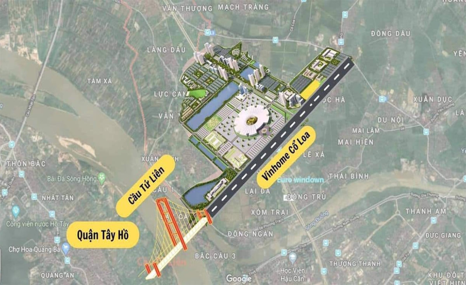 Hà Nội giao gần 13 ha đất gần Vinhomes Cổ Loa làm khu đô thị