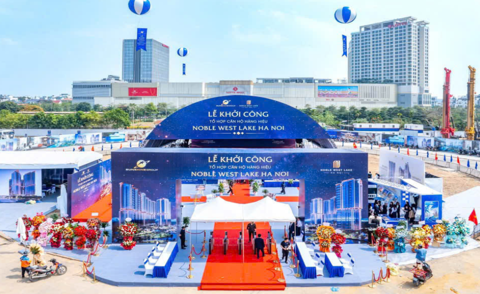 Hà Nội khởi công, động thổ ba dự án nhà ở cao cấp