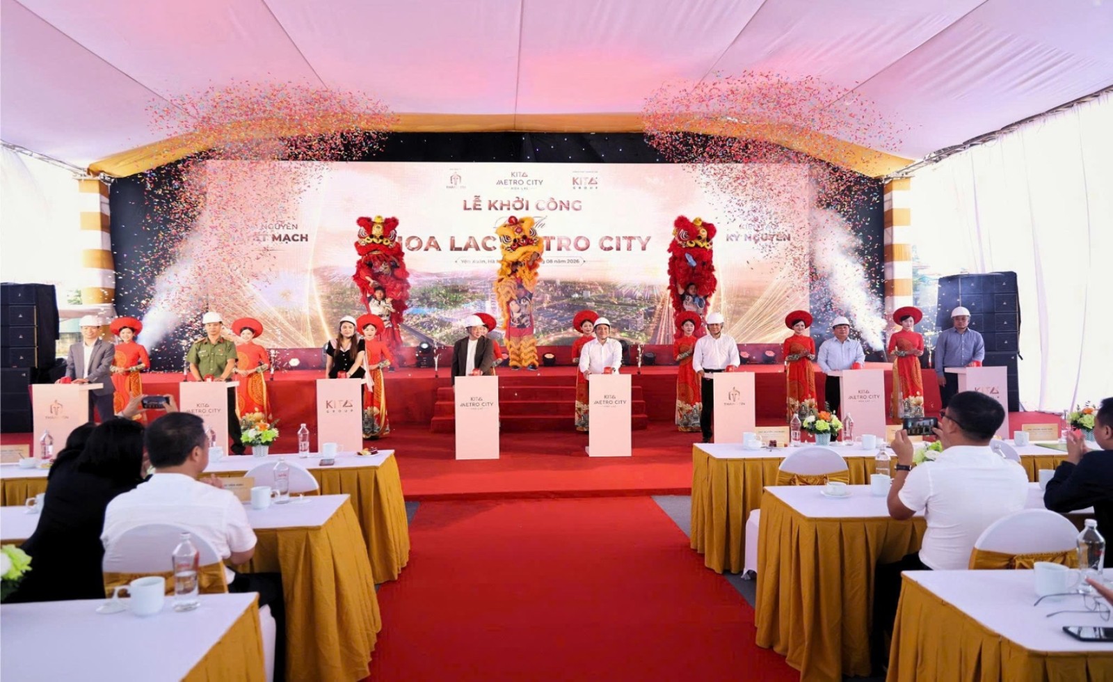 Hà Nội: Khởi công dự án Hoa Lac Metro City 8,3ha