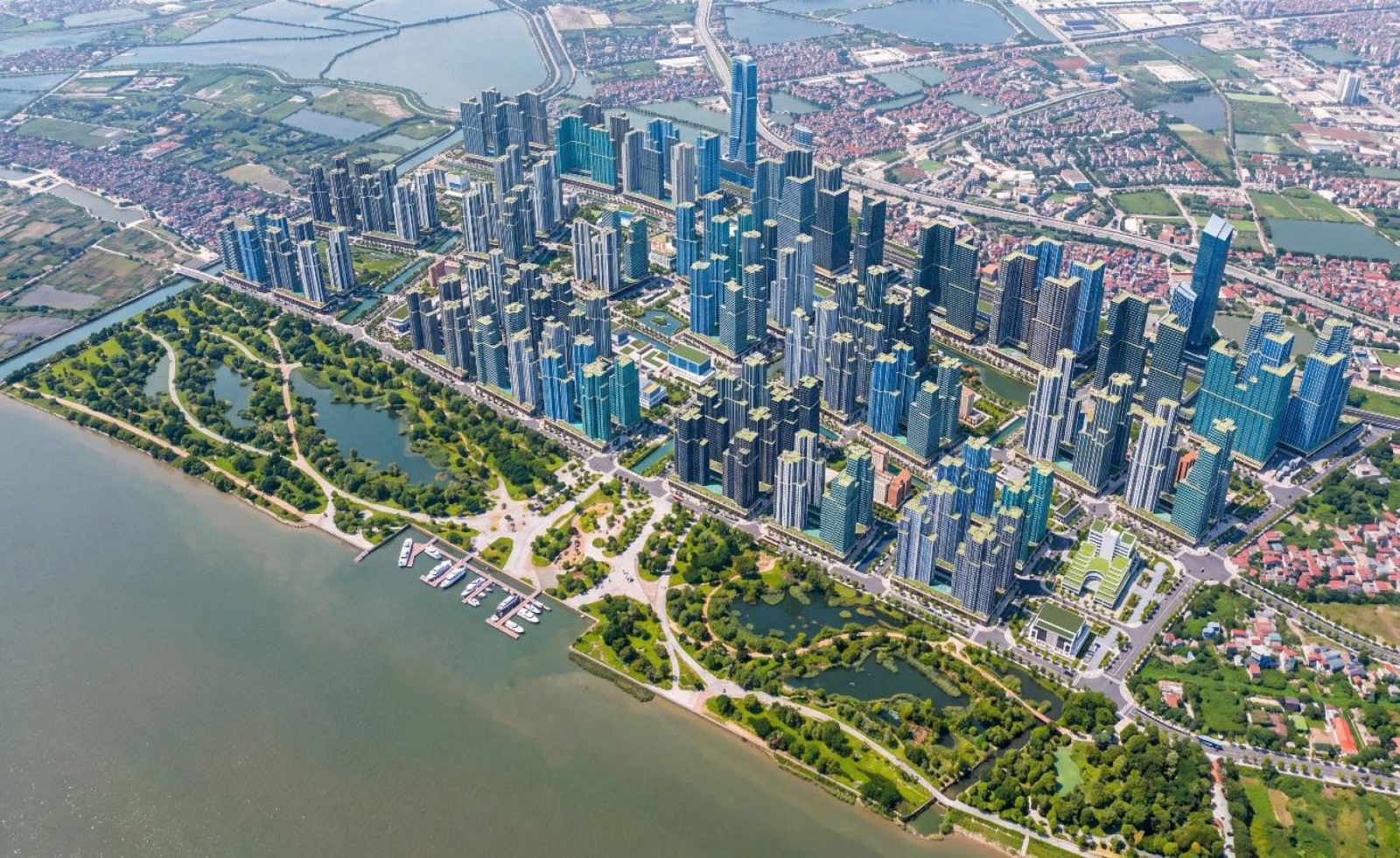 Hà Nội: Khởi công hai khu đô thị ven sông Hồng quy mô gần 268ha
