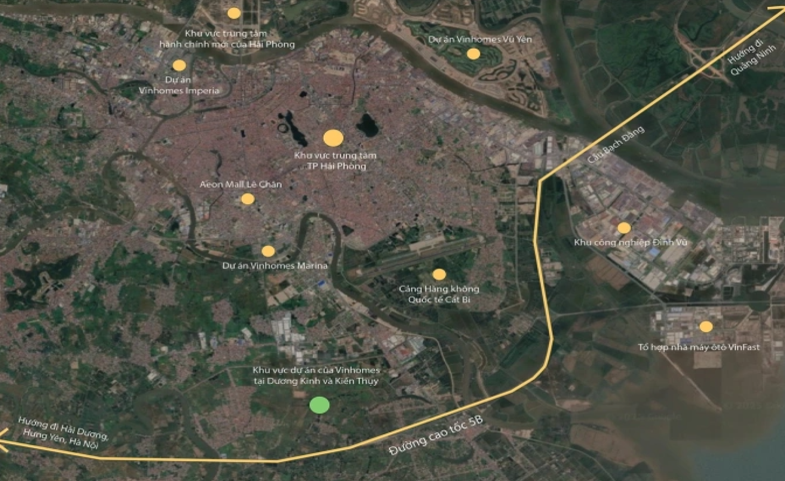 Hải Phòng chuyển đổi 36 ha đất trồng lúa làm khu đô thị gần tỷ USD