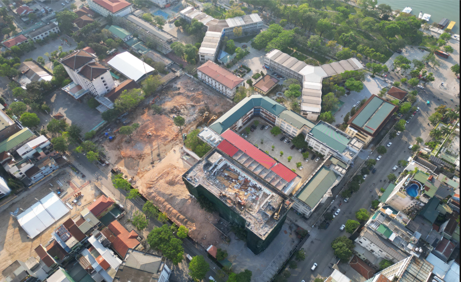 Huế xây dự án nhà ở tại 5 lô đất từng là trụ sở công an thành phố