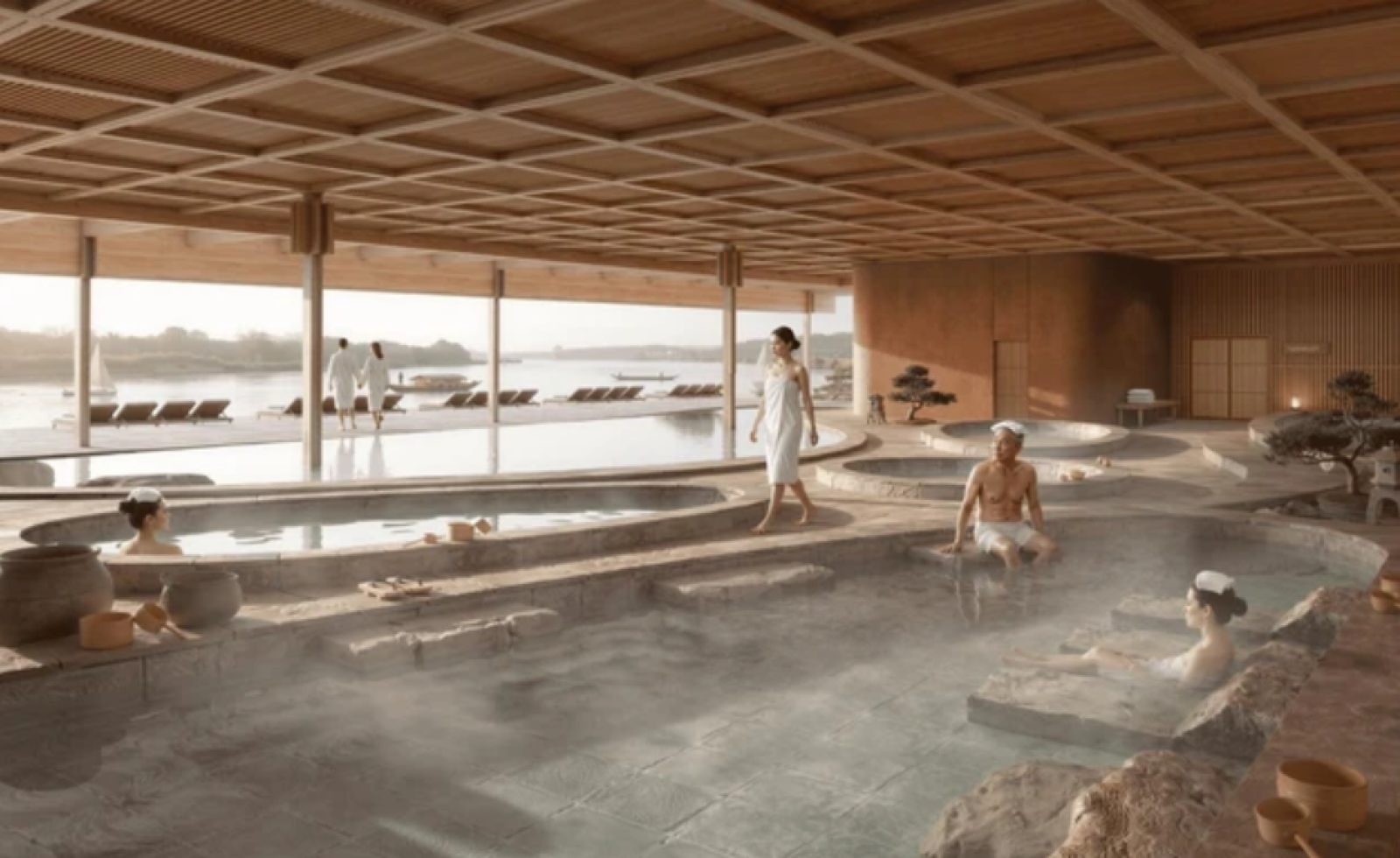 Hưởng thụ đỉnh cao với đặc quyền khoáng nóng tại Onsen 3, Charmora City