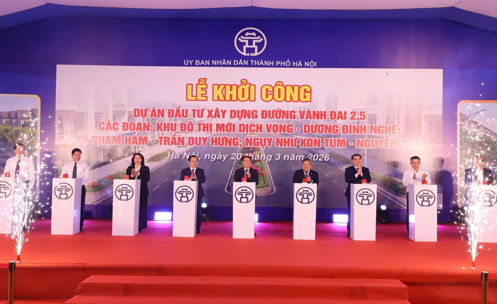 Khởi công tuyến đường dài hơn 2,2 km, tổng mức đầu tư 8.401 tỉ đồng