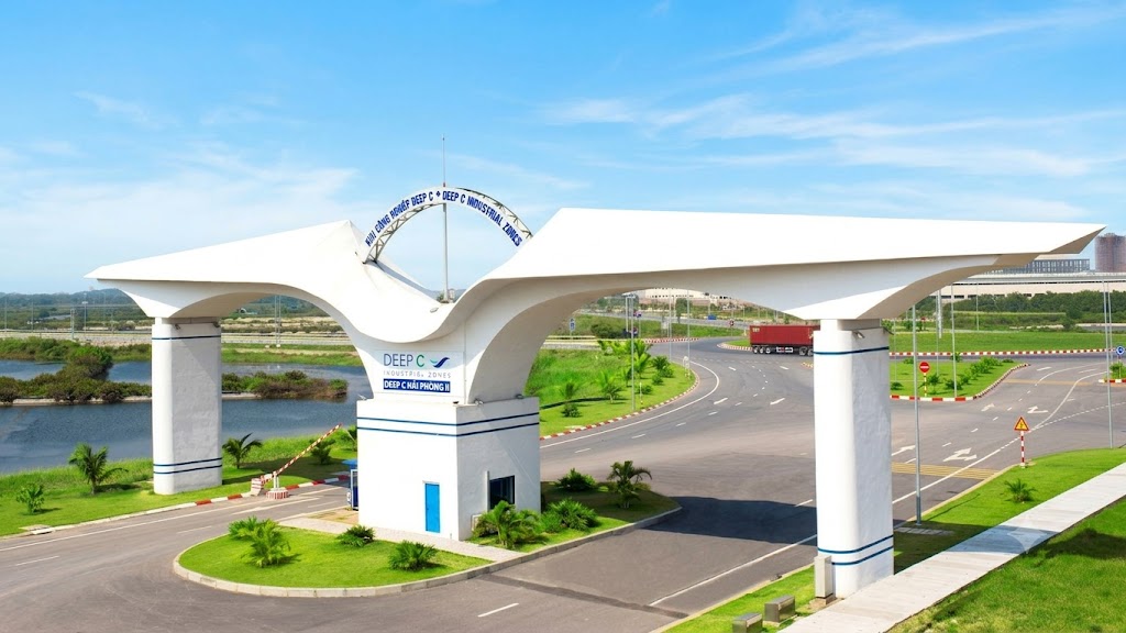 Khu công nghiệp DEEP C Hải Phòng 2 tọa lạc tại phường Hải An và phường Đông Hải, TP.Hải Phòng