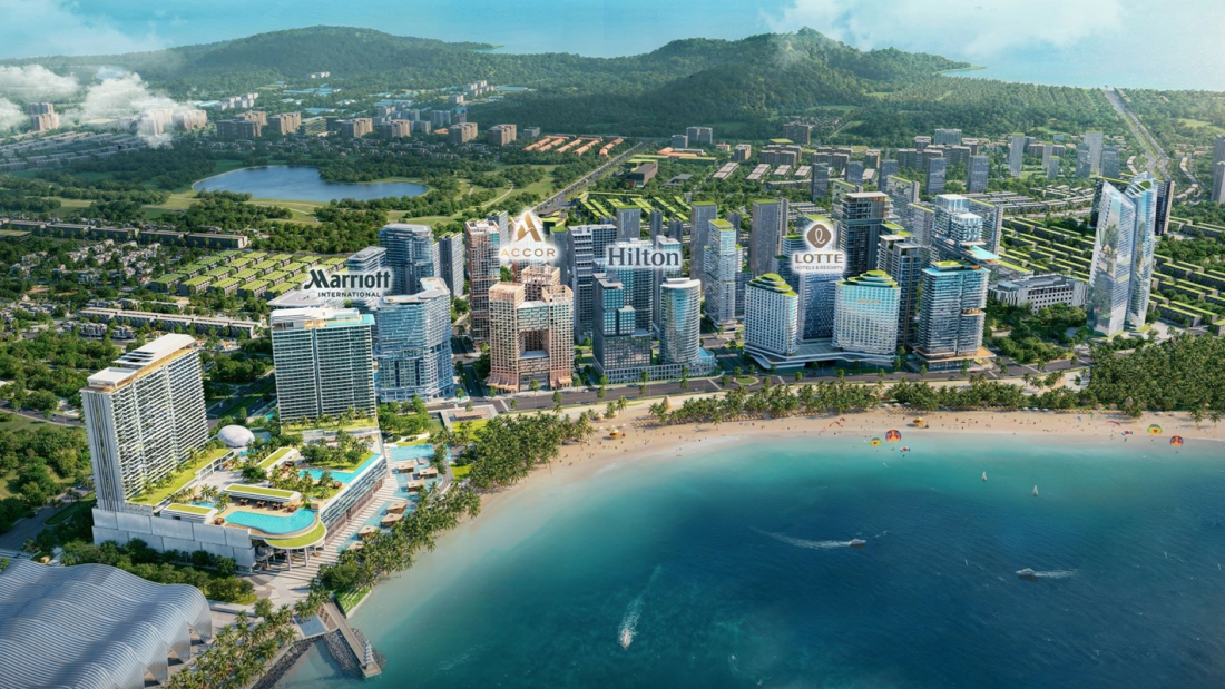 Khu đô thị hỗn hợp Bãi Đất Đỏ tọa lạc tại đặc khu Phú Quốc, tỉnh An Giang