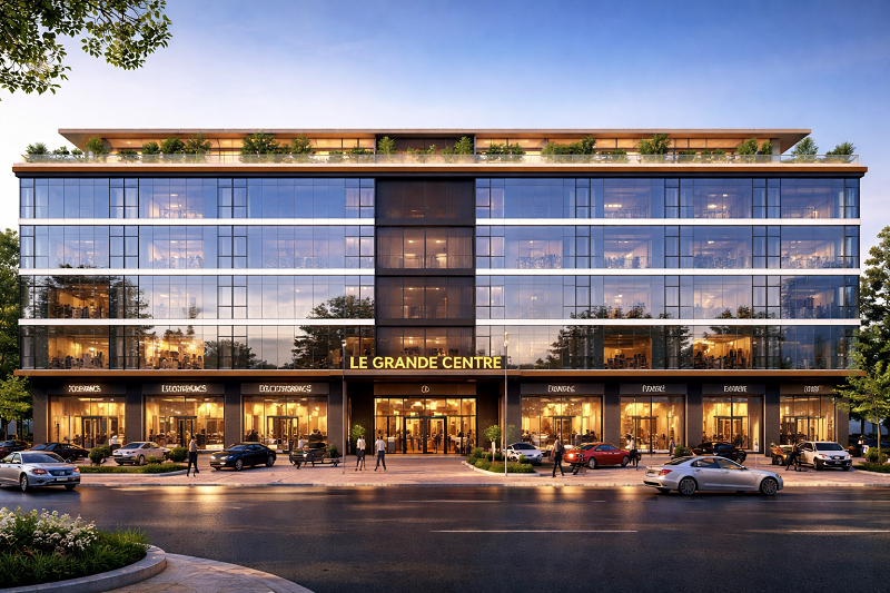 Le Grande Centre tọa lạc tại 18 Nguyễn Chí Thanh, Khu vực 3, phường Sóc Trăng, TP.Cần Thơ