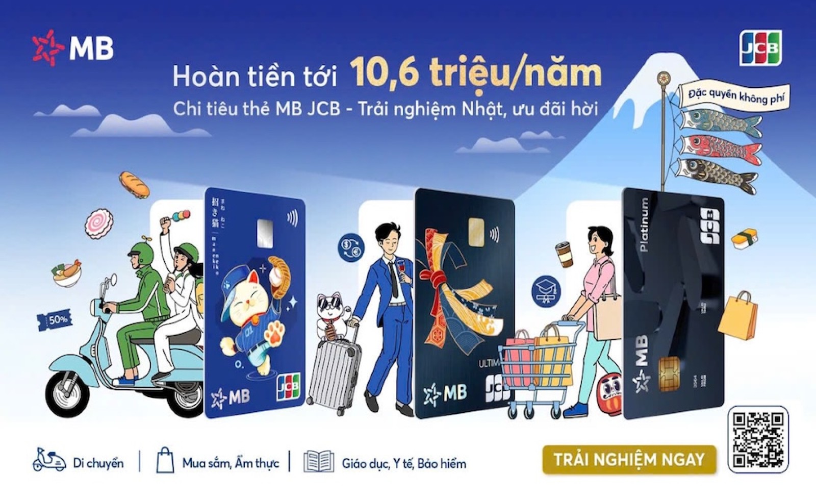 MB được JCB vinh danh với 09 giải thưởng danh giá