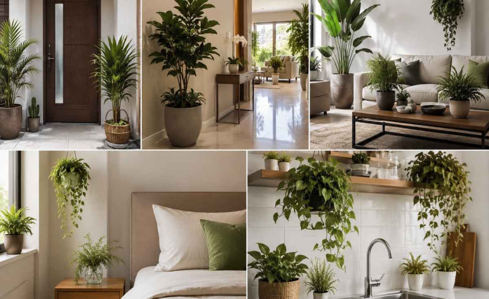 Mẹo bố trí cây xanh trong từng không gian của ngôi nhà