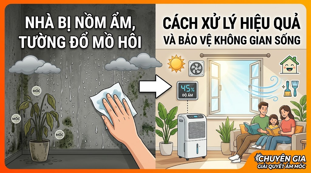 Nhà Bị Nồm Ẩm, Tường Đổ Mồ Hôi: Cách Xử Lý Hiệu Quả Và Bảo Vệ Không Gian Sống