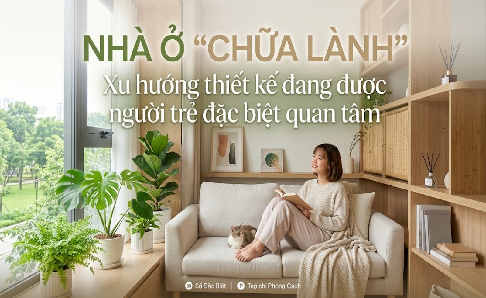Nhà ở “chữa lành”: Xu hướng thiết kế đang được người trẻ đặc biệt quan tâm
