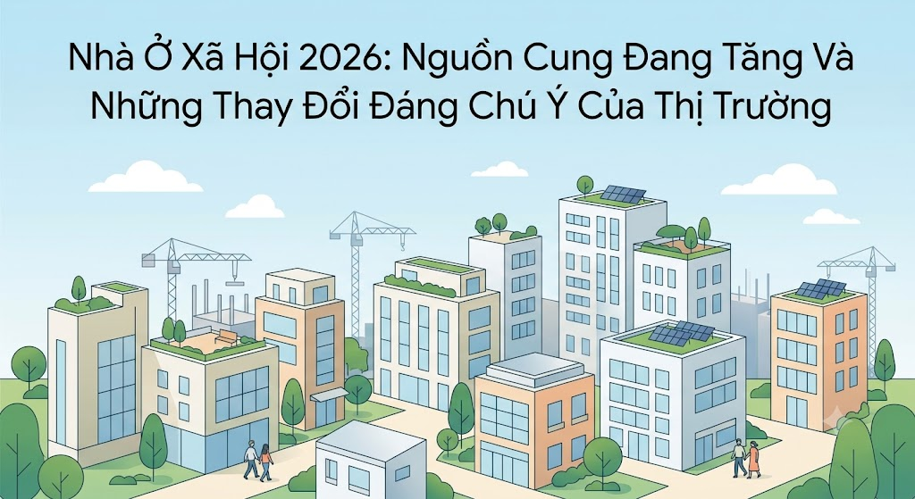 Nhà Ở Xã Hội 2026: Nguồn Cung Đang Tăng Và Những Thay Đổi Đáng Chú Ý Của Thị Trường