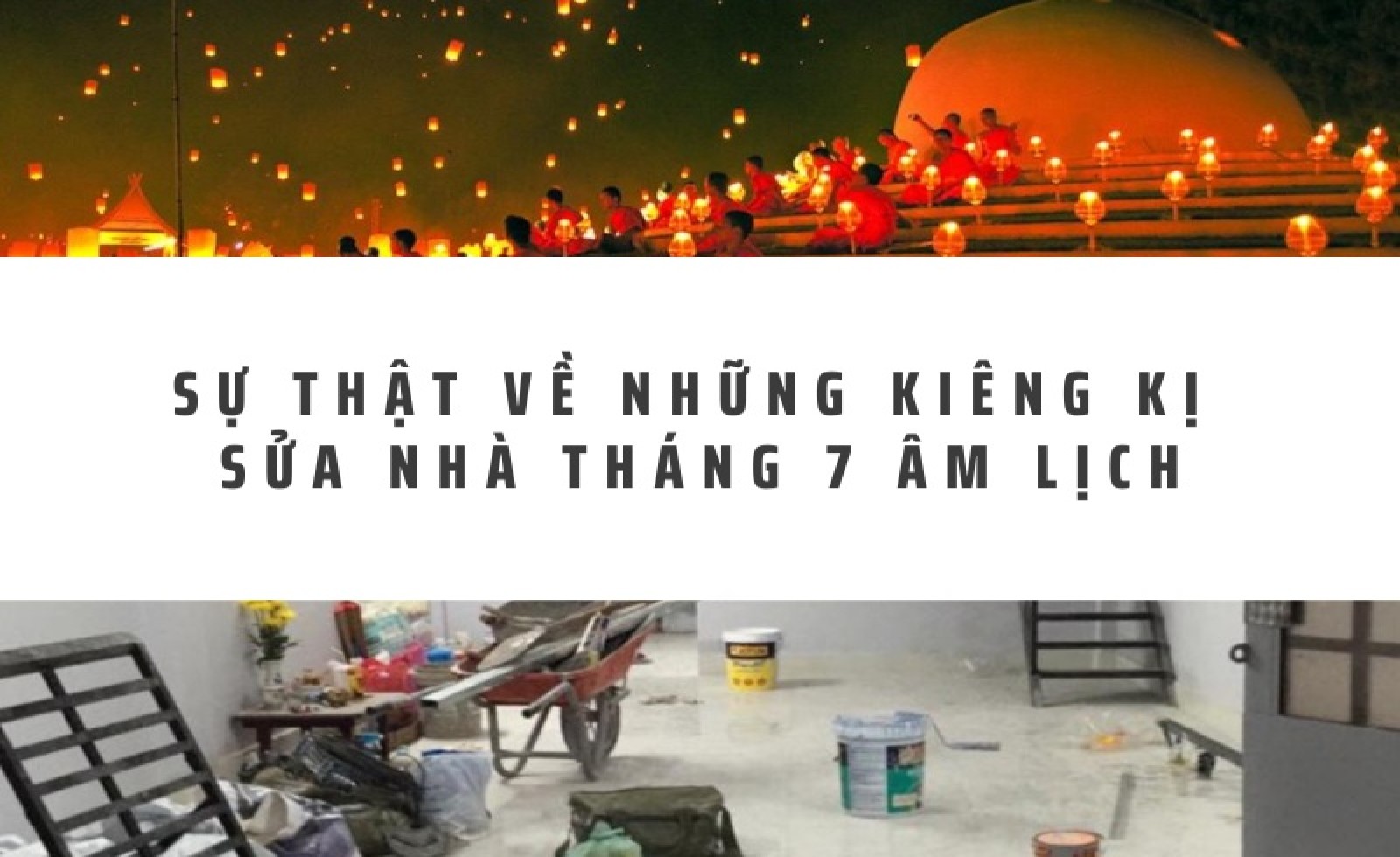 Nỗi Khổ "Nhà Dột Báo Ngập, Gia Đình Báo Kiêng tháng 7 "
