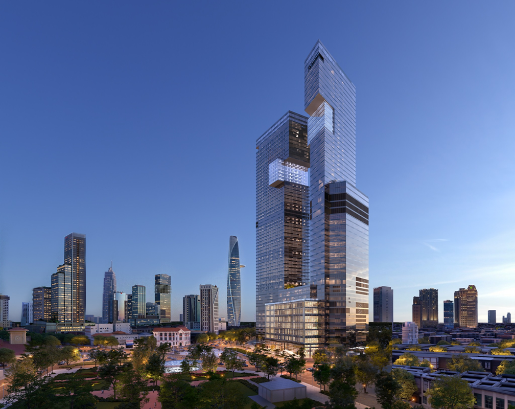 One Central Saigon tọa lạc tại số 1 Phạm Ngũ Lão, phường Bến Thành, TP.HCM