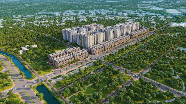 Phân khu shophouse The Grand Harbor thuộc dự án Harbor Residence tọa lạc tại phường Ngô Quyền, TP.Hải Phòng
