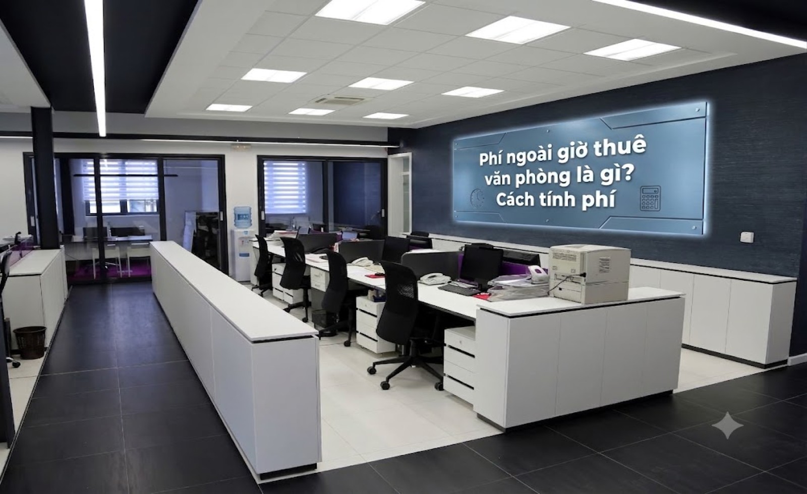 Phí ngoài giờ thuê văn phòng là gì? Cách tính phí