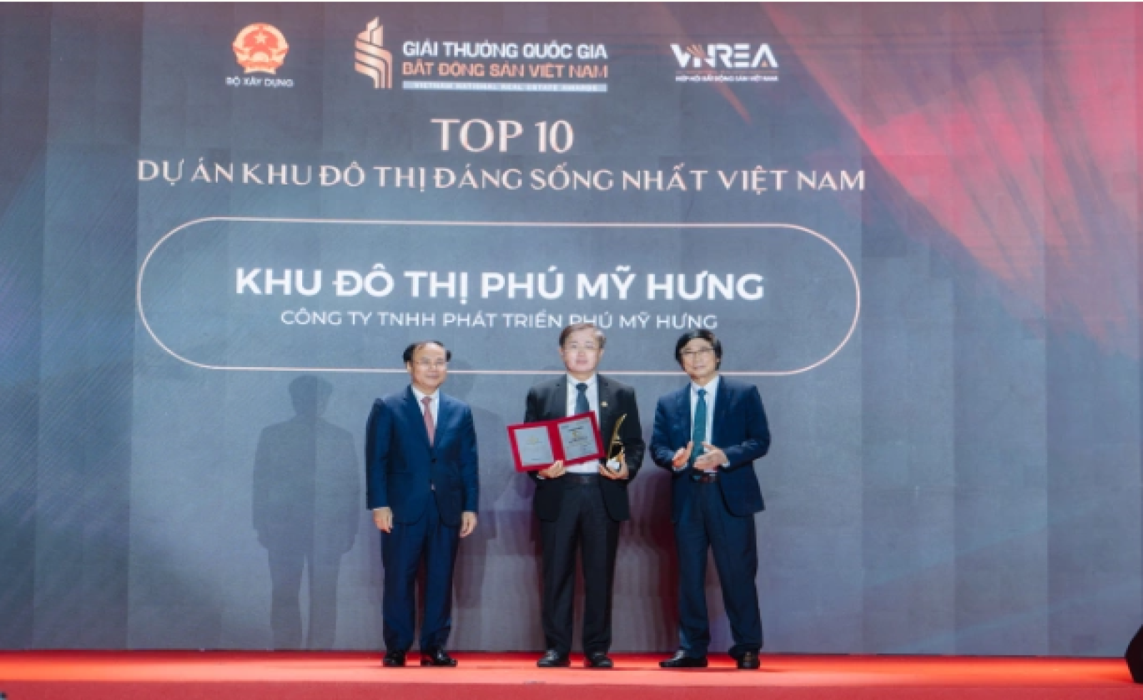 Phú Mỹ Hưng giành cú đúp giải thưởng quốc gia bất động sản