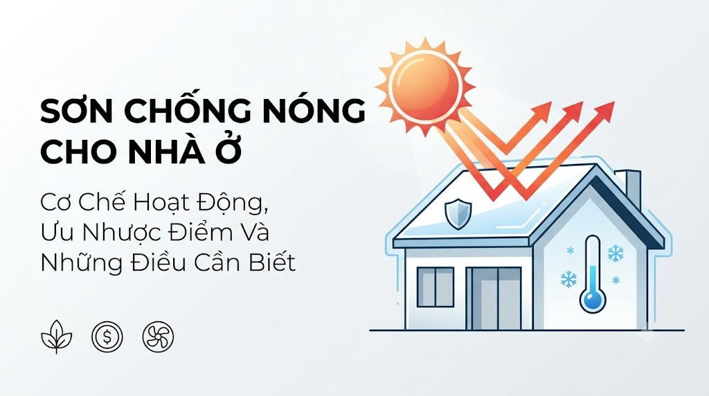 Sơn Chống Nóng Cho Nhà Ở: Cơ Chế Hoạt Động, Ưu Nhược Điểm Và Những Điều Cần Biết