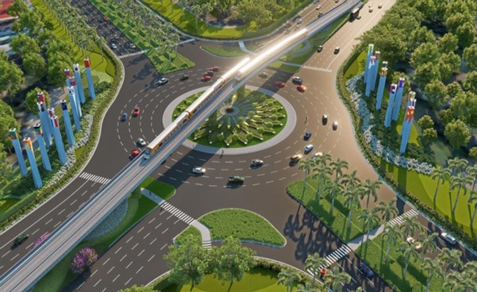 Sun Group 'bắt tay' đơn vị vận hành metro số 1 chạy thử tàu điện Phú Quốc