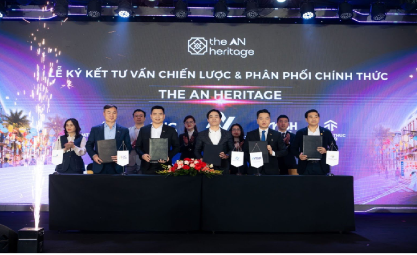 The An Heritage ký kết hợp tác chiến lược với Liên minh bất động sản hàng đầu Việt Nam và Crystal Bay