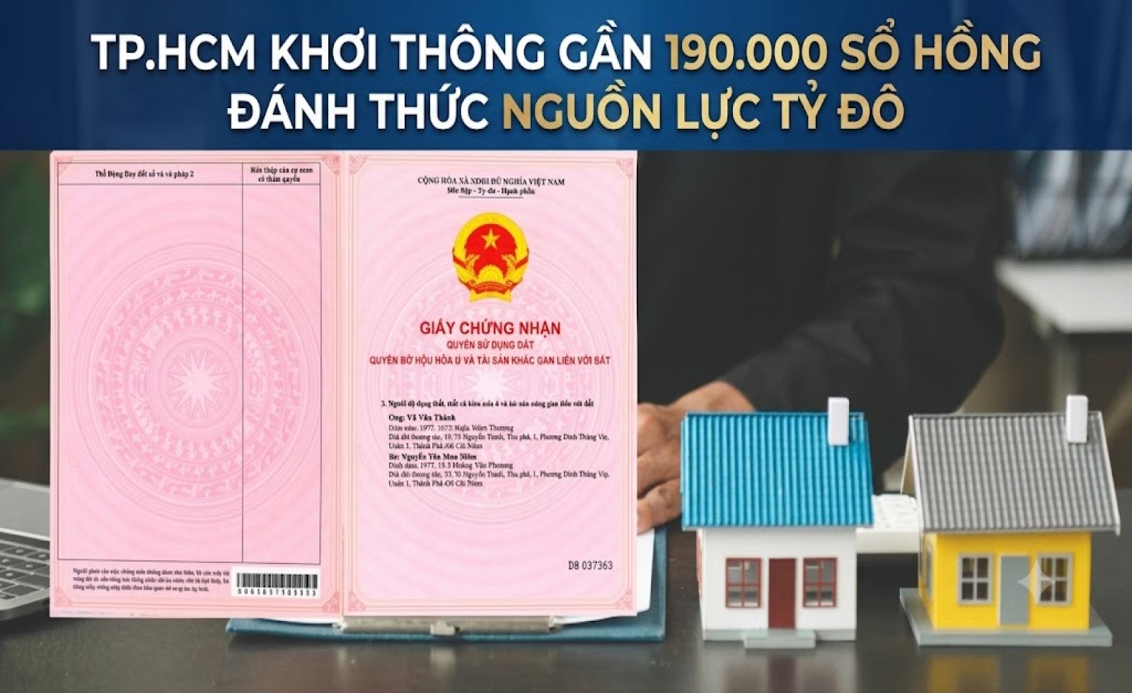 TP.HCM khơi thông gần 190.000 sổ hồng, đánh thức nguồn lực tỷ đô