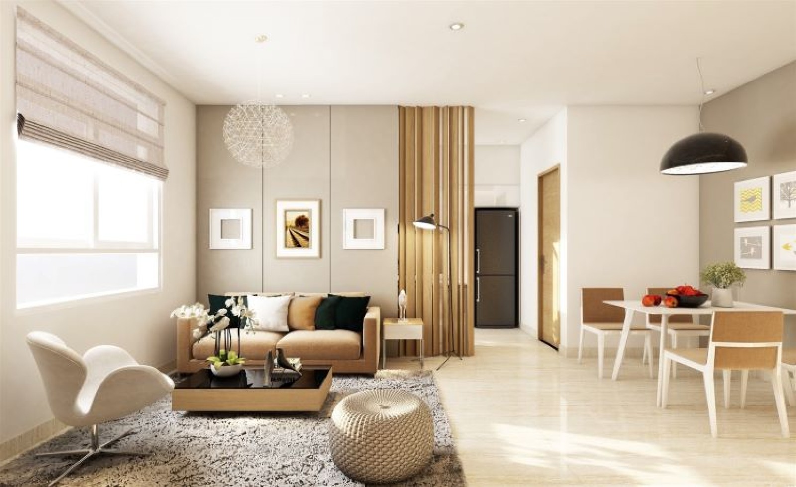 Trang trí nhà cửa đón tài lộc, hợp phong thủy nhà đất