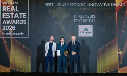 TT Genesis ghi dấu ấn tại lễ trao giải Dot Property Awards 2026