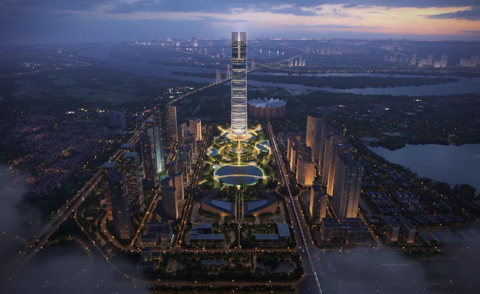 Việt Nam sẽ có “siêu thành phố” trung hòa carbon đầu tiên trên thế giới, điểm nhấn là tòa tháp 108 tầng, cao bậc nhất khu vực Đông Nam Á