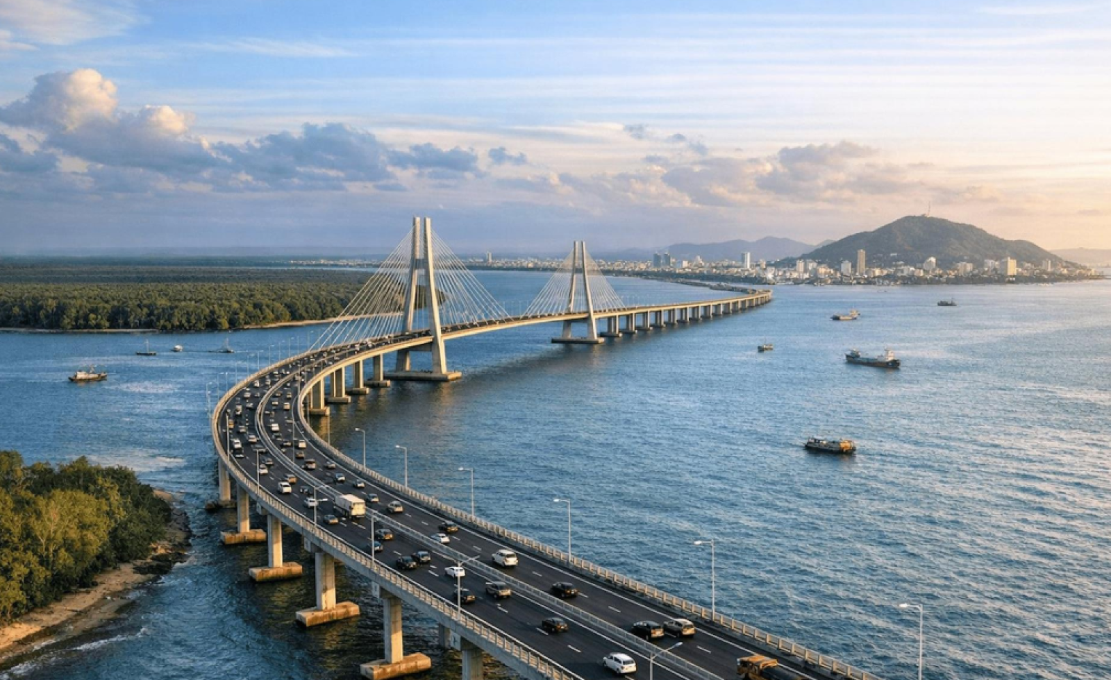 Vingroup sắp làm công trình hầm – cầu vượt biển đầu tiên trong lịch sử, tích hợp 2 đảo nhân tạo 3,4 tỷ USD đặt tại thành phố giàu nhất Việt Nam