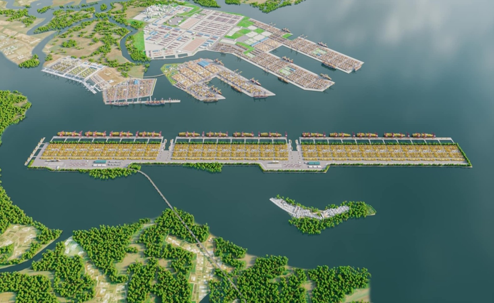 Vinhomes Green Paradise đón lực hút từ siêu cảng trung chuyển và hệ sinh thái giải trí
