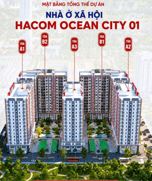 Bán căn hộ view biển Hacom Ocean City Phan Rang