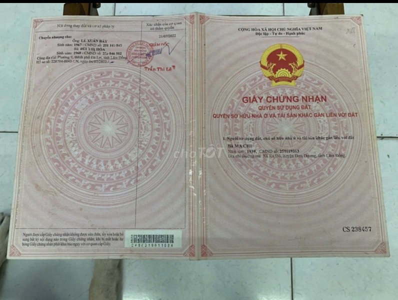 BÁN ĐẤT 2 MẶT TIỀN 606m2