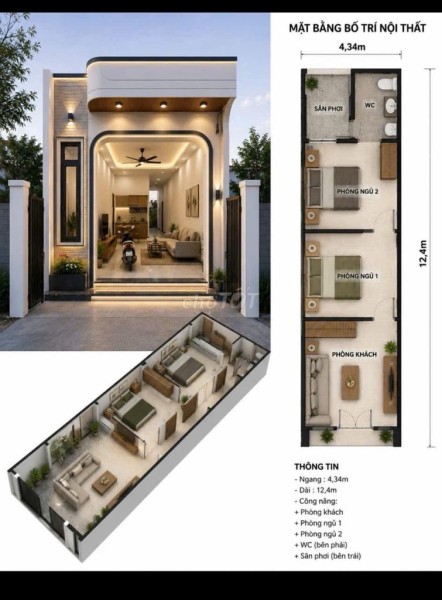 Bán Nhà 1 Tầng Văn Xá Quốc Tuấn, An Dương 1,19 tỷ