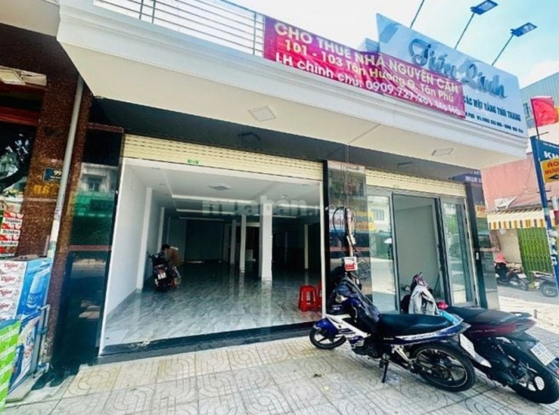 Bán nhà 2 mặt tiền chính chủ số 101-103 đường Tân Hương Quận Tân Phú