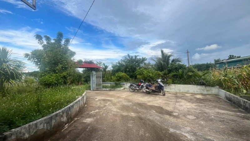 bán nhà vườn gần ql26 km62, cách khoảng 800m, chợ bình minh hơn 1km