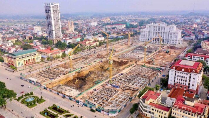 Bán shophouse mặt phố Đội Cấn, Quảng trường Võ Nguyên Giáp, Central Square Thái Nguyên