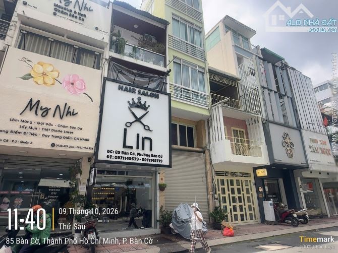 CẦN BÁN MẶT TIỀN 87 BÀN CỜ,QUẬN 3-3,53 X 10M-4 TẦNG- ĐANG CHO THUÊ-GIÁ: 12,7 TỶ!